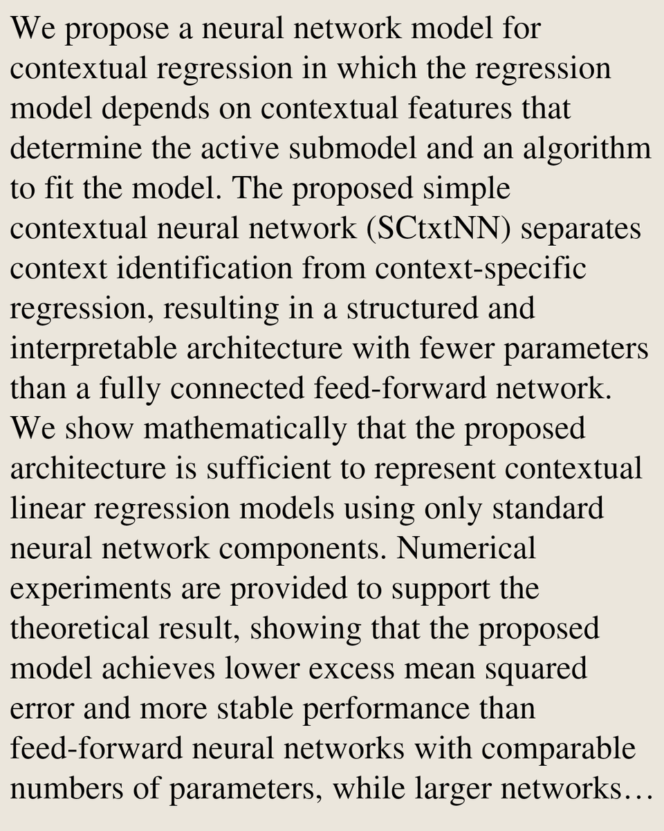 Statistics (Machine Learning) Papers tweet media