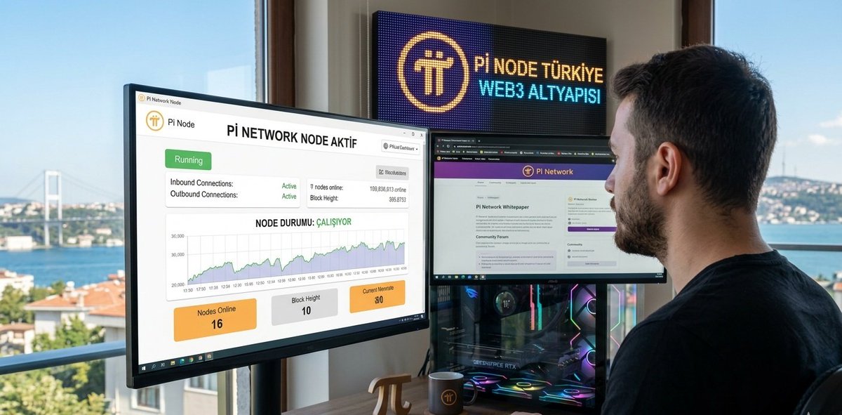 akp1nar's tweet photo. Node ile Geleceği İnşa Ediyoruz! 💻🥧
​Pi Network’ün merkeziyetsiz gücüne katkı sağlamaya devam. Node kurulumu sadece bir yazılım çalıştırmak değil, Web3 dünyasında bir temel taşı olmaktır.
​​#PiNetwork #PiNode #Pioneers #Web3 #CryptoMining #Blockchain #PiNetworkTurkey #PassiveIn https://t.co/qKrZHT4KFI
