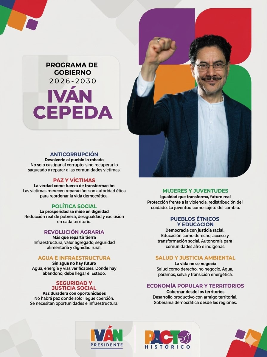 Pacto Histórico Colombia tweet media