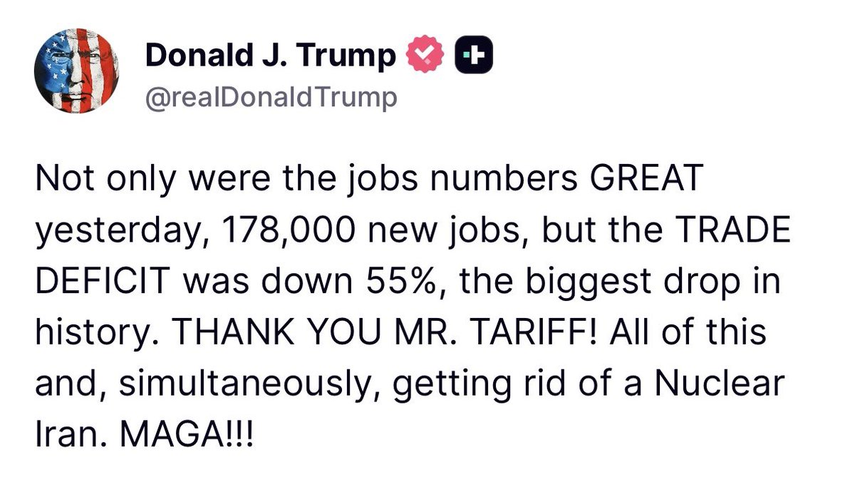 The White House tweet media