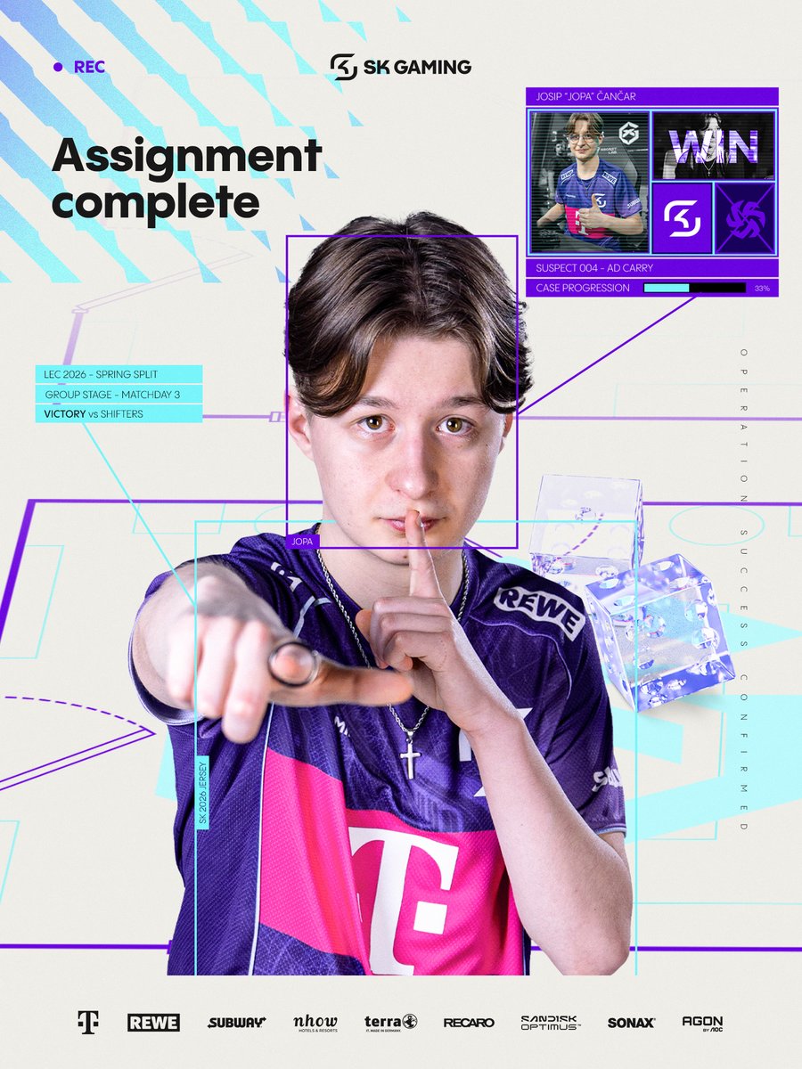 SKGamingLeague's tweet photo. ARE YOU NOT ENTERTAINED?!?!

#LEC #SKWIN #theSKway https://t.co/vdW9ImWKmx