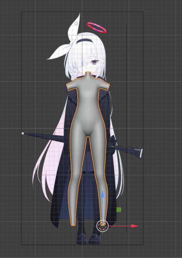 blue_speed337's tweet photo. Day5 of making plana body mesh 
ig it is going well for my first body mesh!
#ブルアカ https://t.co/UtEt1R22EQ