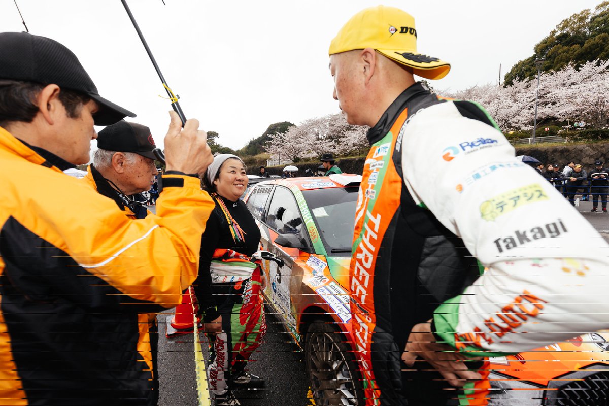 全日本ラリー #SAGARALLY JN-1 5号車 福永修 / 齋田美早子 選手組