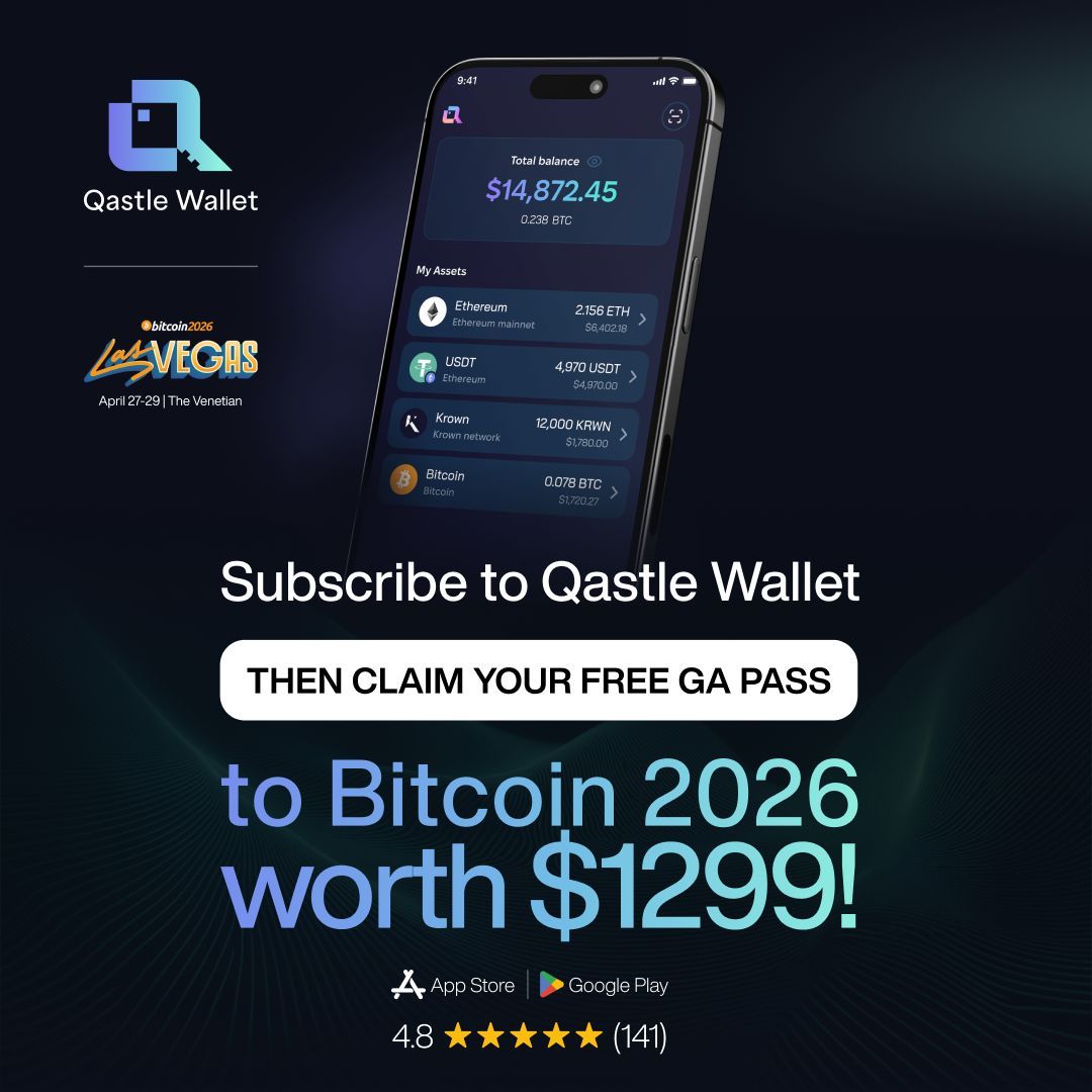 Qastle Wallet tweet media