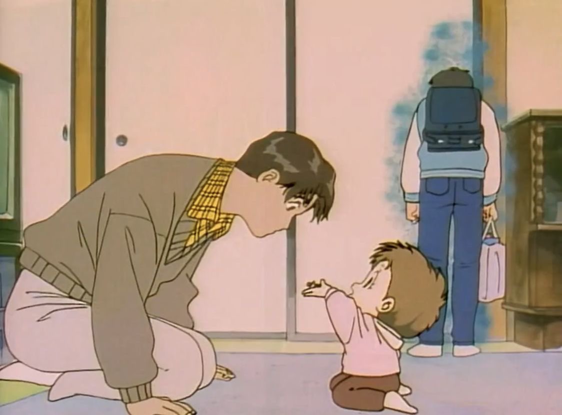 Old0Soul's tweet image. Baby and Me (Akachan to Boku)
📅 1996
 
سامي و وسيم ❤️🥺

قصة طفل يعتني بأخوه الصغير بعد فقدان والدتهم، ويعيش يوميات مليانة مسؤولية ومشاعر صادقة تلامس القلب 🍼💛

#BabyAndMe #ClassicCartoon #Classic #OldCartoons