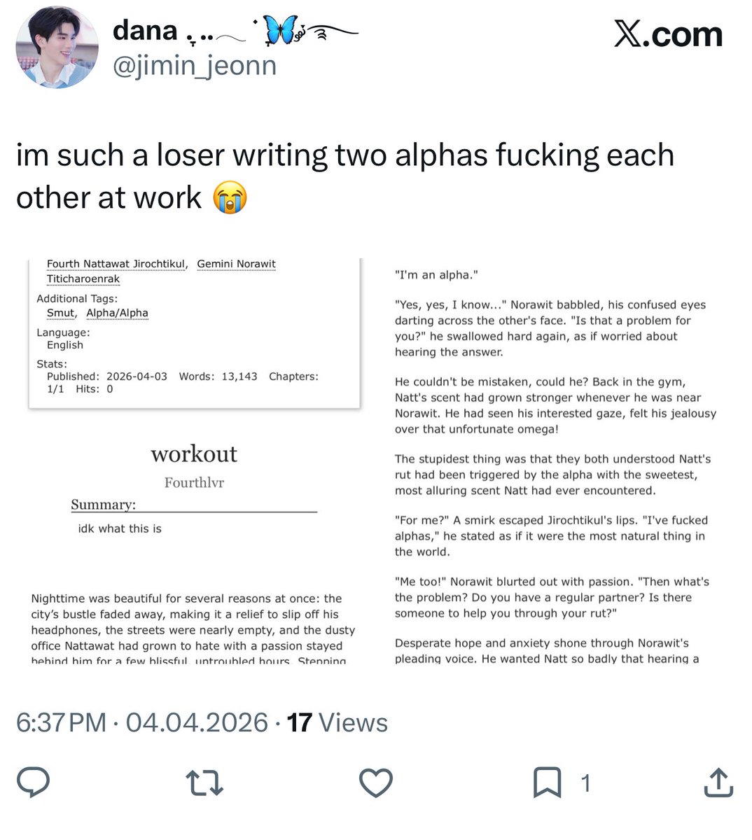 dana ִֶָ. ..𓂃 ࣪ ִֶָ🦋་༘࿐ tweet media