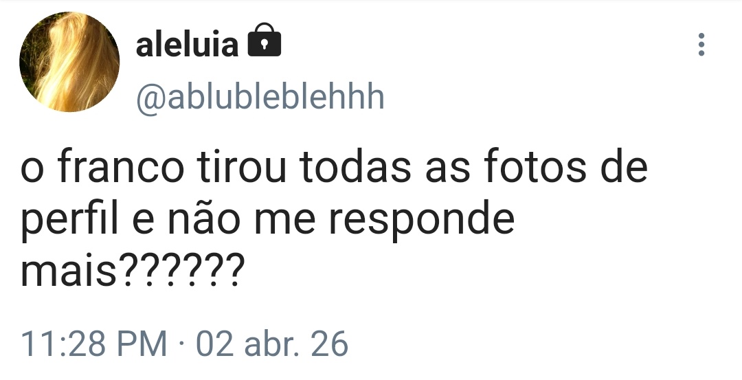 triz ⚢ | filha de Alefranco.ᐟ tweet media