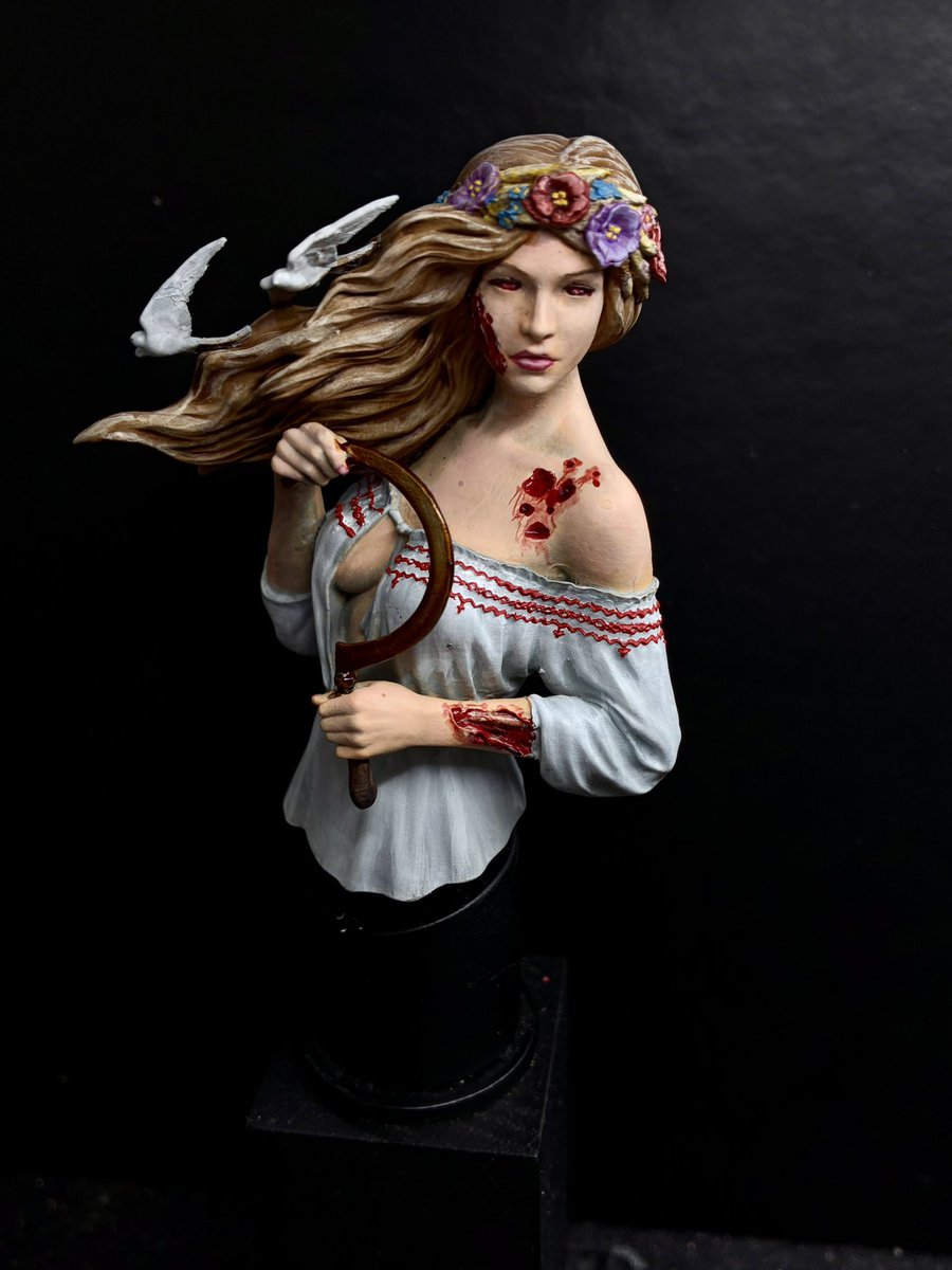AzureCross13's tweet photo. Potudnica from #ignisArt 

#miniature #miniaturepainting https://t.co/e9aTWrrP2U