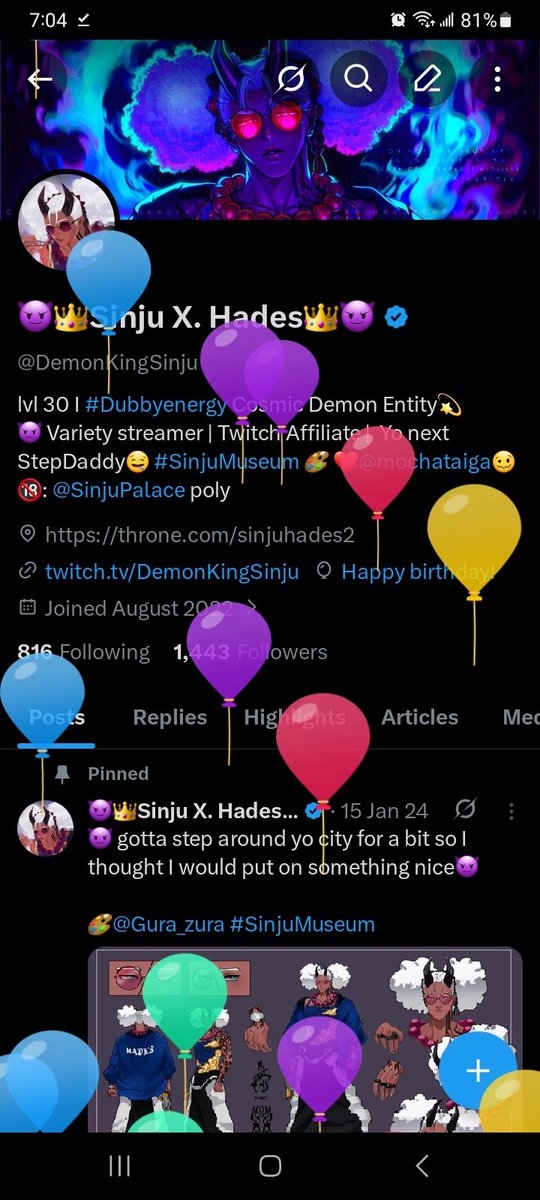 😈👑Sinju X. Hades👑😈 tweet media