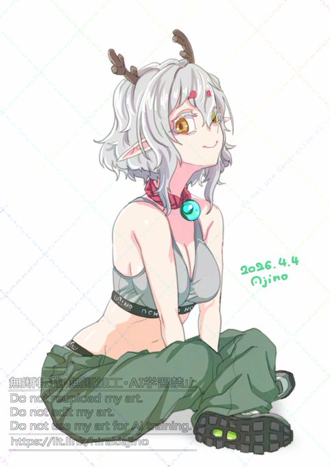 うちの子らくがき #oc 