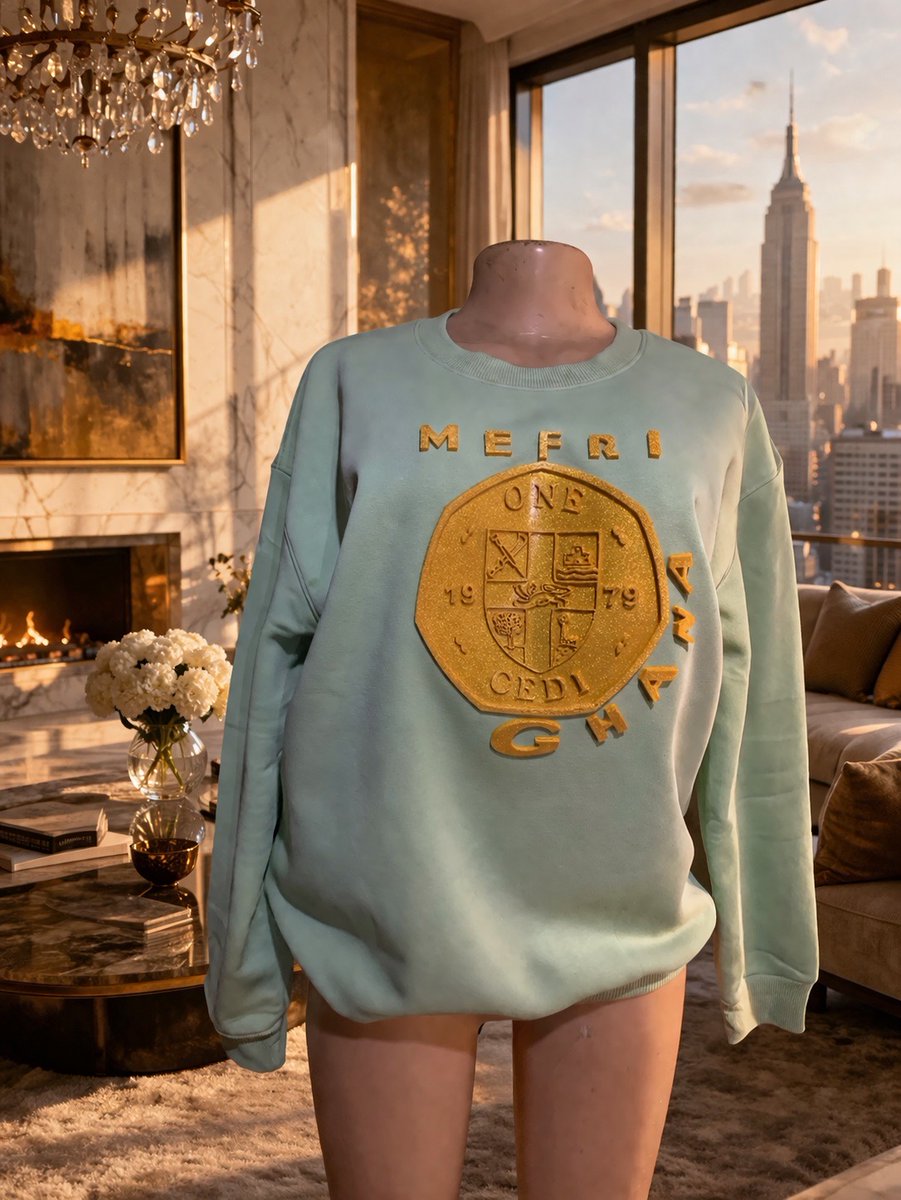 Ekowako_wear's tweet image. Embrace culture and style with this unique design showcasing Ghana's currency history in vibrant detail. Celebrate the blend of tradition and contemporary flair! ✨#CulturalHeritage #UniqueStyle #GhanaVibes #MadeInGhana #BeYou #ProudlyGhanaian #ekowako #mefrighana #3D #wearghana