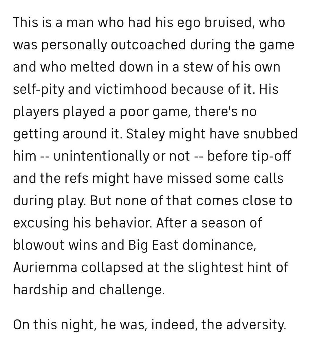 StargazingGrace's tweet photo. This whole article is spot on. 

Glad to see so many in the media rightfully dragging him for his unacceptable behavior. https://t.co/c0972KHr1F