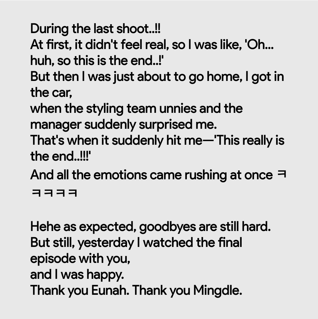 KowaiYume22's tweet photo. Minju on wrapping Still Shining filming
She didn't feel it at first... but then her styling team and manager surprised her, and the emotions all came rushing at once 😭💗 https://t.co/yTH0hjZ4MH