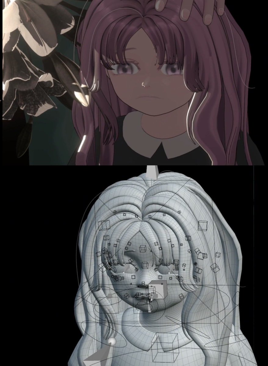 WIP for my webtoon in Blender 

#b3d