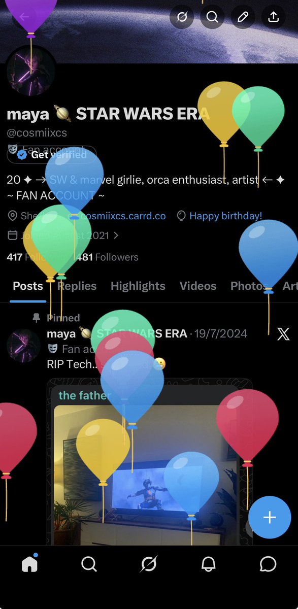 maya 🪐 STAR WARS ERA tweet media