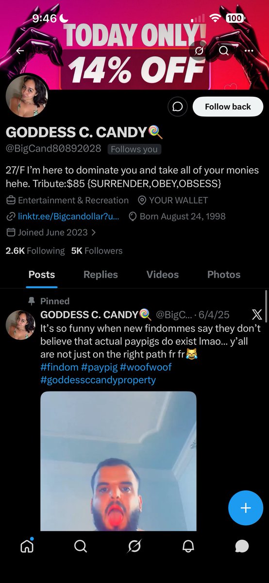 Goddess Kaddy 😛 tweet media