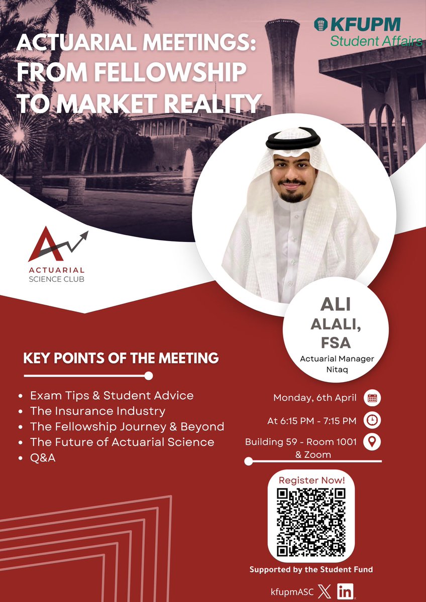 Actuarial Science Club tweet media