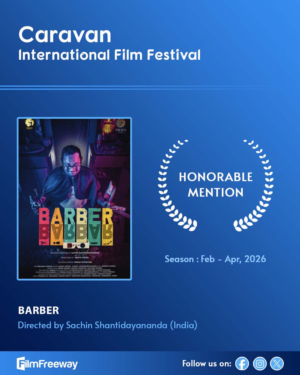 Caravan International Film Festival tweet media