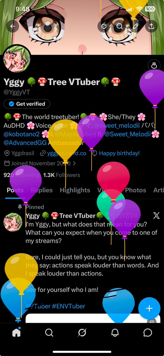 Yggy 🌳🍄Tree VTuber🌳🍄 tweet media