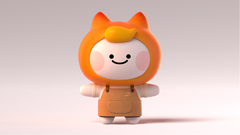 chocobread_3d's tweet photo. 개인 작업으로 진행했던 알바몬 캐릭터! 귀엽게 잘 나와서 만족했던 3D 캐릭터 프로젝트 중 하나! https://t.co/GKFHMaoTpF
