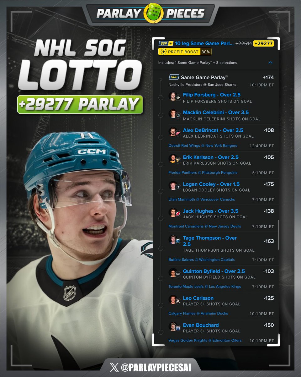 Parlay Pieces tweet media