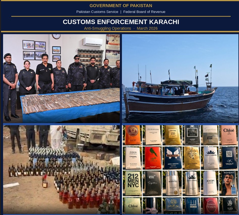 Pakistan Customs - DG Communications & PR tweet media
