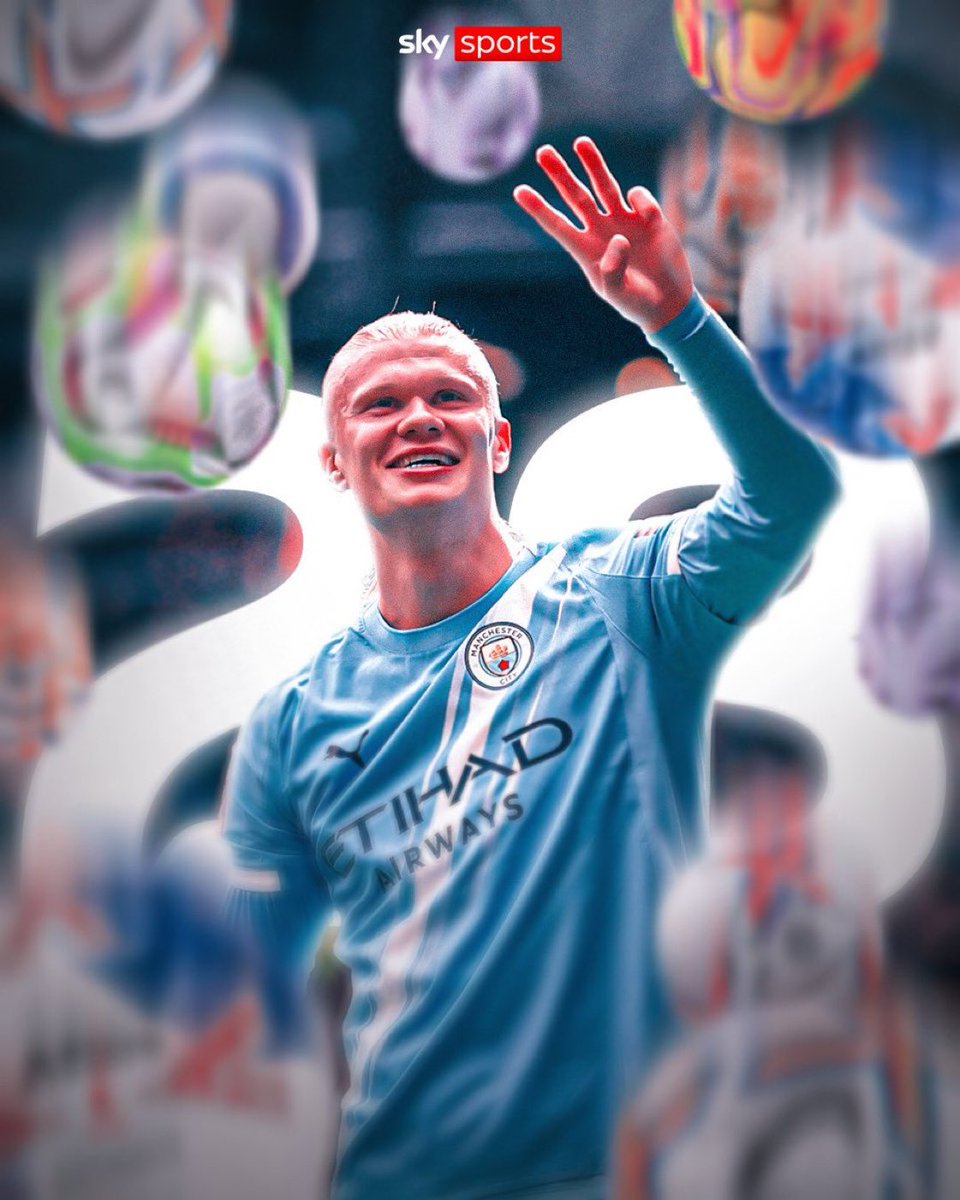 🚨🚨🚨🚨🚨 وصل إرلينغ هالاند اليوم إلى الهاتريك رقم (28) له في مسيرته الاحترافية.