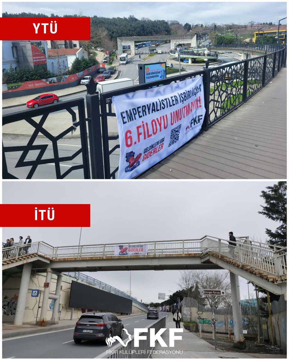 fkfresmi's tweet photo. Denizlerden, Mahirlerden, Harunlardan aldığımız bağımsız Türkiye kavgasını büyüterek NATO’nun kuruluş yıldönümünde FKF olarak kampüslerimizden sesimizi yükseltiyoruz;

Geldikleri Gibi Giderler!
https://t.co/H0MW79wfah https://t.co/gCALdOypna