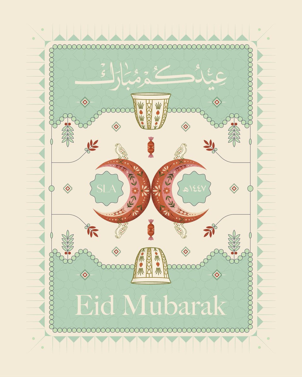 Adel__Amer's tweet image. Eid packaging for SLA Café 🌙
Inspired by Emirati heritage, reimagined for today.

behance.net/gallery/246974…

#PackagingDesign #Branding #Eid #UAE #Design