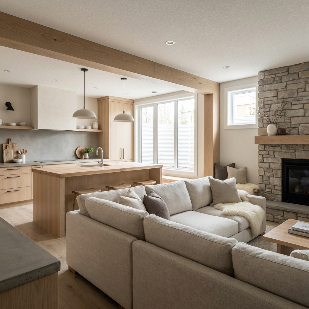 AB_Renovations's tweet photo. Basement kitchens and bathrooms aren’t just upgrades—they’re game changers for Calgary homes. See how expert renovation brings real value and comfort. https://t.co/QZhLSBkVBA #CalgaryRenovation #BasementRenovation https://t.co/9empQs5iHH