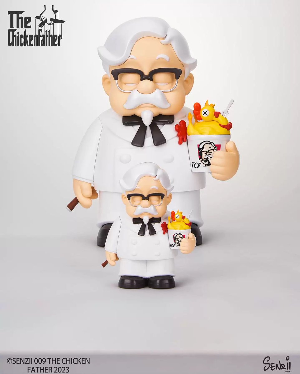 Toy・Cargo| The Chicken Father □材質:PU、ABS、レジン製 Toy・Cargo| The Chicken Father □材質:PU、ABS、レジン製