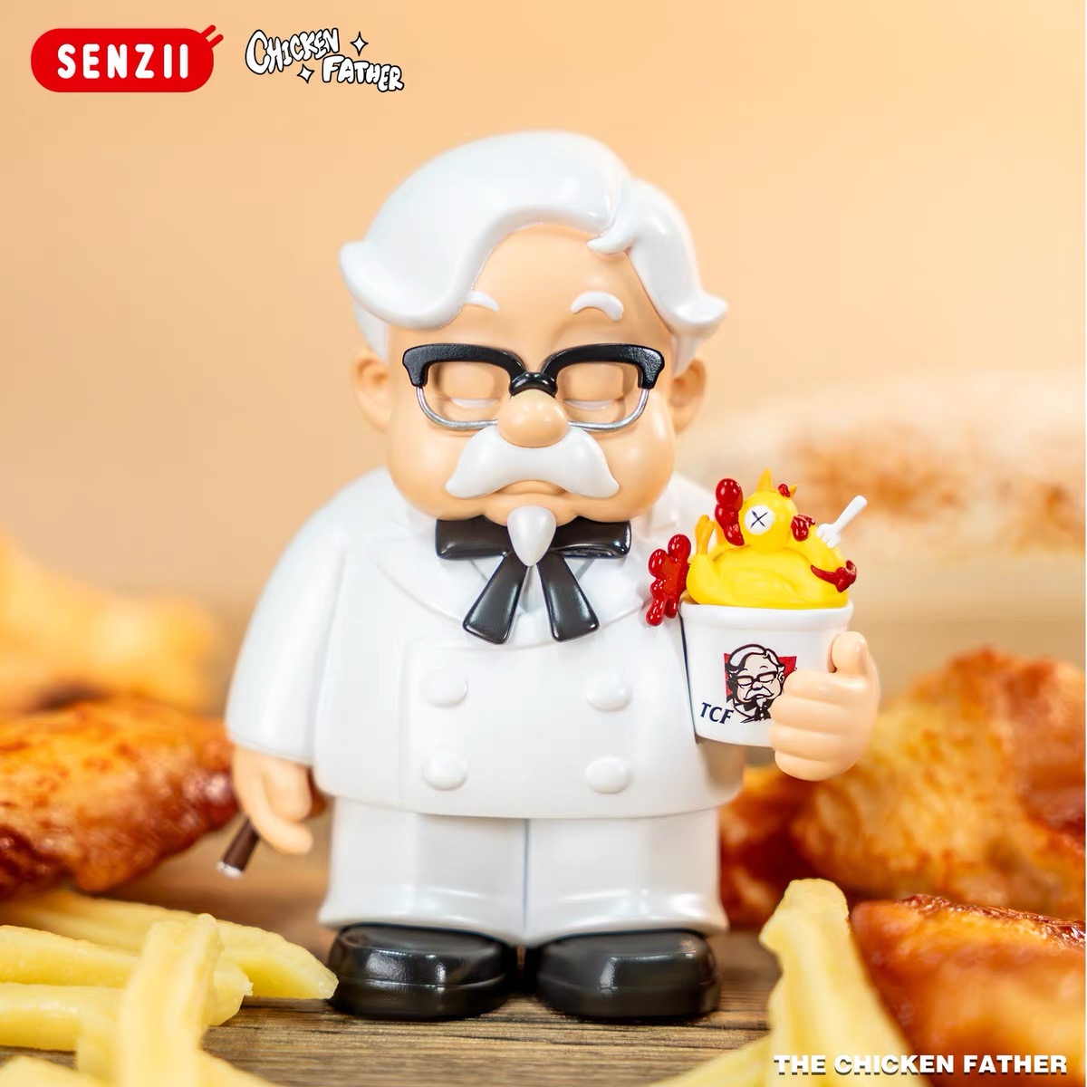 Toy・Cargo| The Chicken Father □材質:PU、ABS、レジン製 Toy・Cargo| The Chicken Father □材質:PU、ABS、レジン製