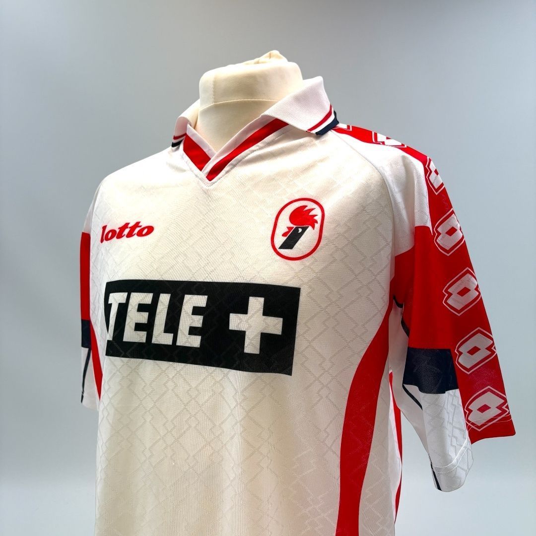 Maillot D'entraînement Vintage Bari Lotto 1999/2000 Cassano 18 - Tracktop