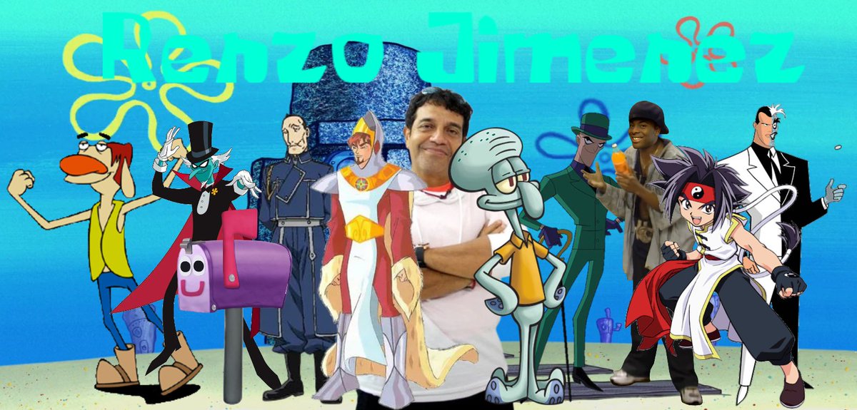 Camelo2017's tweet photo. Feliz cumpleaños @RenzoJimenezDub
#BobEsponja #ElAcertijo #KenanYKel #Beyblade #DosCaras #CatDog #LosJovenesTitanes #LasPistasDeBlue #FullmetalAlchemist #WinxClub https://t.co/8HshQOWhck