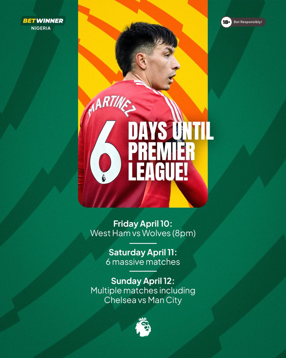 Six days until Premier League returns!