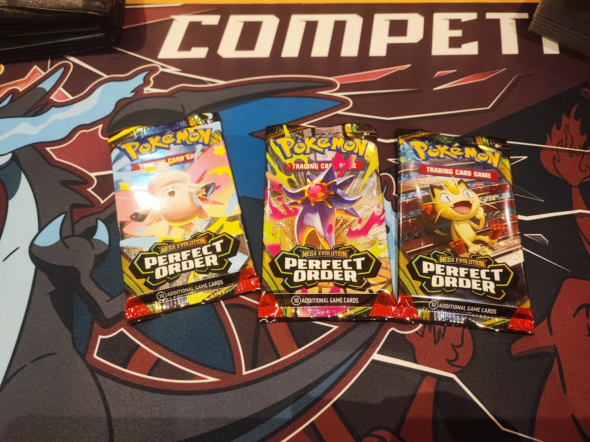 Hopefully some better pack luck again