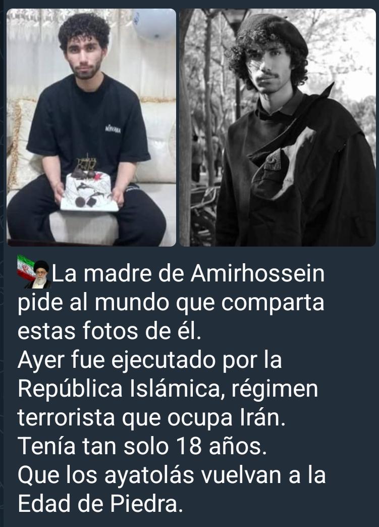 arceencina63's tweet photo. @Jhonffonseca Deben acabar con los Ayatollas asesinos, de no ser asi las consecuencias después para los Iranies  que quedan serán terribles. https://t.co/eEonV1a2BD