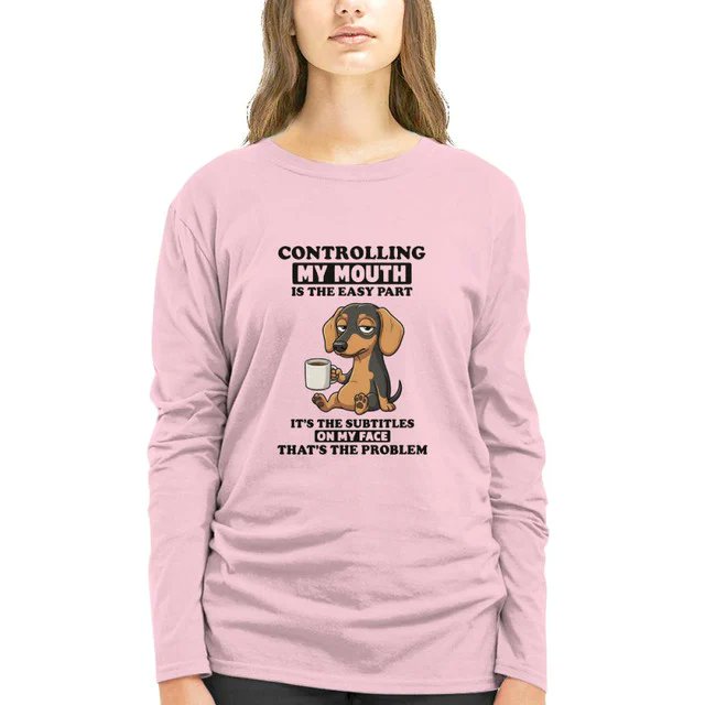 walmartree's tweet image. 🐶😂 Controlling my mouth is easy… it’s the face that’s the problem!
Funny Dachshund T-Shirt for dog lovers with attitude.
👉 wigglelove.com/products/contr…

#Dachshund #WienerDog #FunnyDogShirt #DogLovers #DachshundLove #DogMomLife #PetApparel