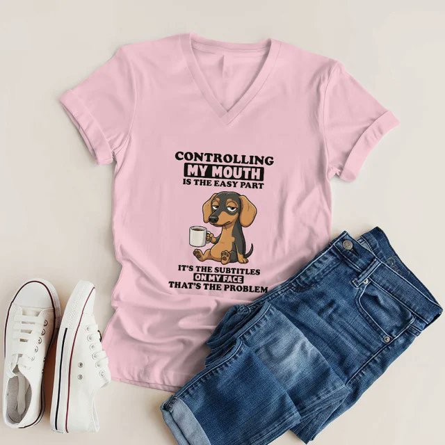 walmartree's tweet image. 🐶😂 Controlling my mouth is easy… it’s the face that’s the problem!
Funny Dachshund T-Shirt for dog lovers with attitude.
👉 wigglelove.com/products/contr…

#Dachshund #WienerDog #FunnyDogShirt #DogLovers #DachshundLove #DogMomLife #PetApparel
