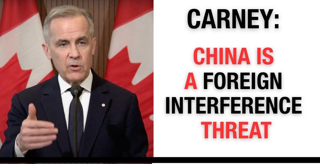 <a href="/Roman_Baber/">Roman Baber</a> <a href="/FP_Champagne/">François-Philippe Champagne (FPC) 🇨🇦</a> April 2025: Carney calls China Canada’s "biggest security threat" to win an election. 🇨🇦📉

April 2026: Carney sends his Finance Minister to Beijing to "diversify" into a "Strategic Partnership." 🇨🇳🤝🏛️

He says he’s taking the world "as it is, not as we wish it to be."