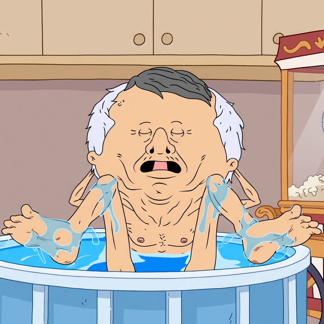 AdultSwimUK's tweet image. Soaking the dogs. The complete third season drops April 13 on HBO Max in the UK &amp;amp; Ireland.

#adultswim #smilingfriends #goodbye