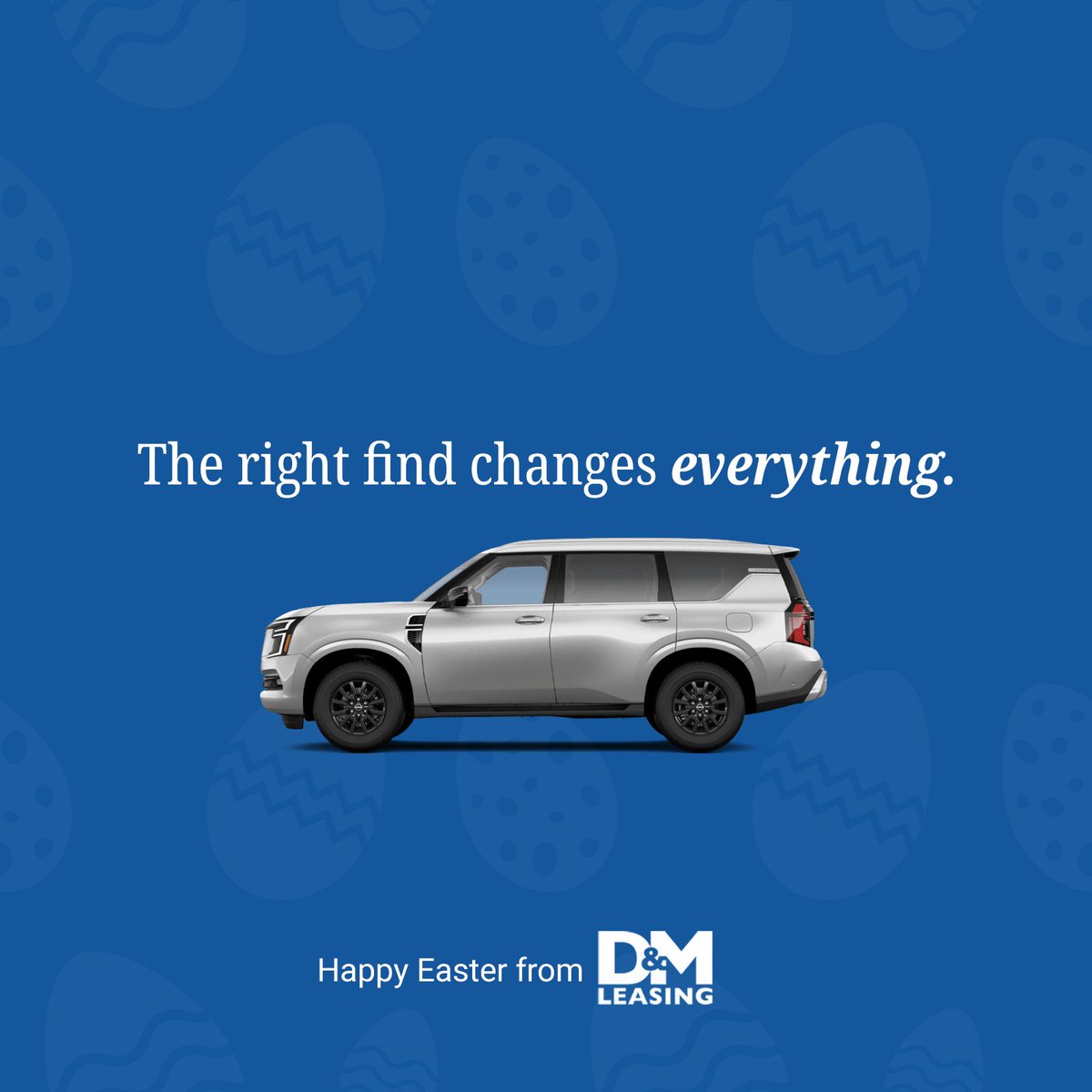 dmleasing's tweet photo. Happy Easter from all of us at D&amp;M Leasing! 🐣

#DMLeasing #DFW #Easter https://t.co/LfjB5Nb2ZL
