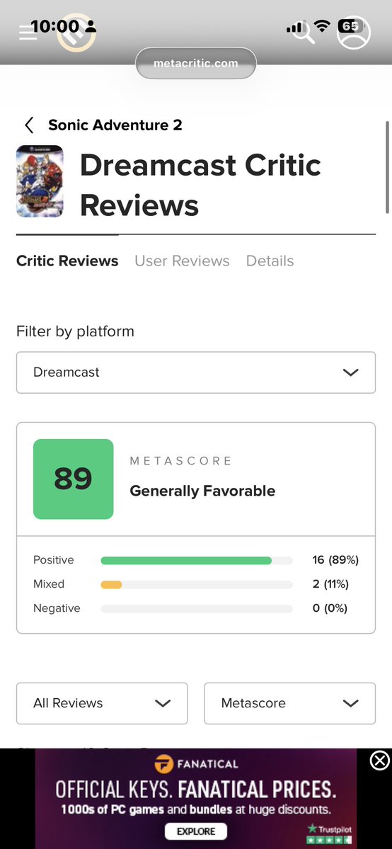 SonicSweeps tweet media