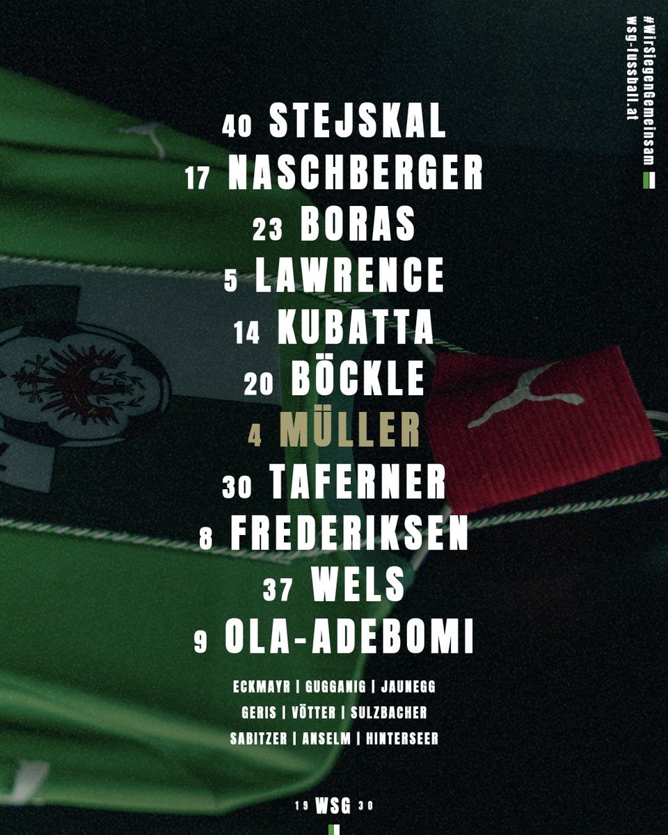 WSG Tirol tweet media