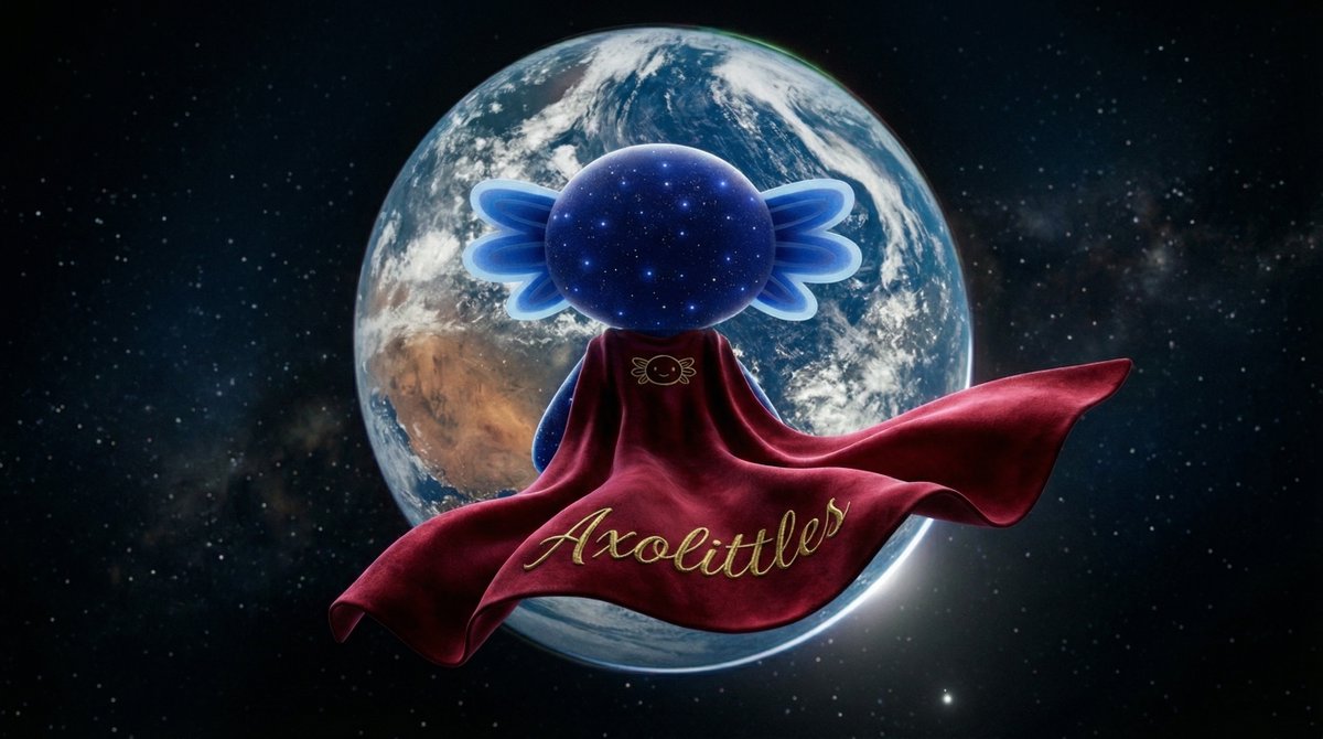 AxolittlesNFT's tweet photo. The view is getting bigger. #Axolittles https://t.co/buQxdww8qH