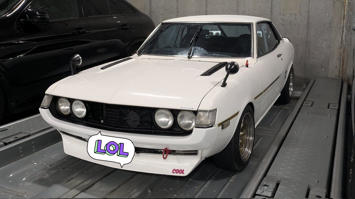 近くに停まったダルマセリカと2T-Gの快音にシビれた キルスイッチや 