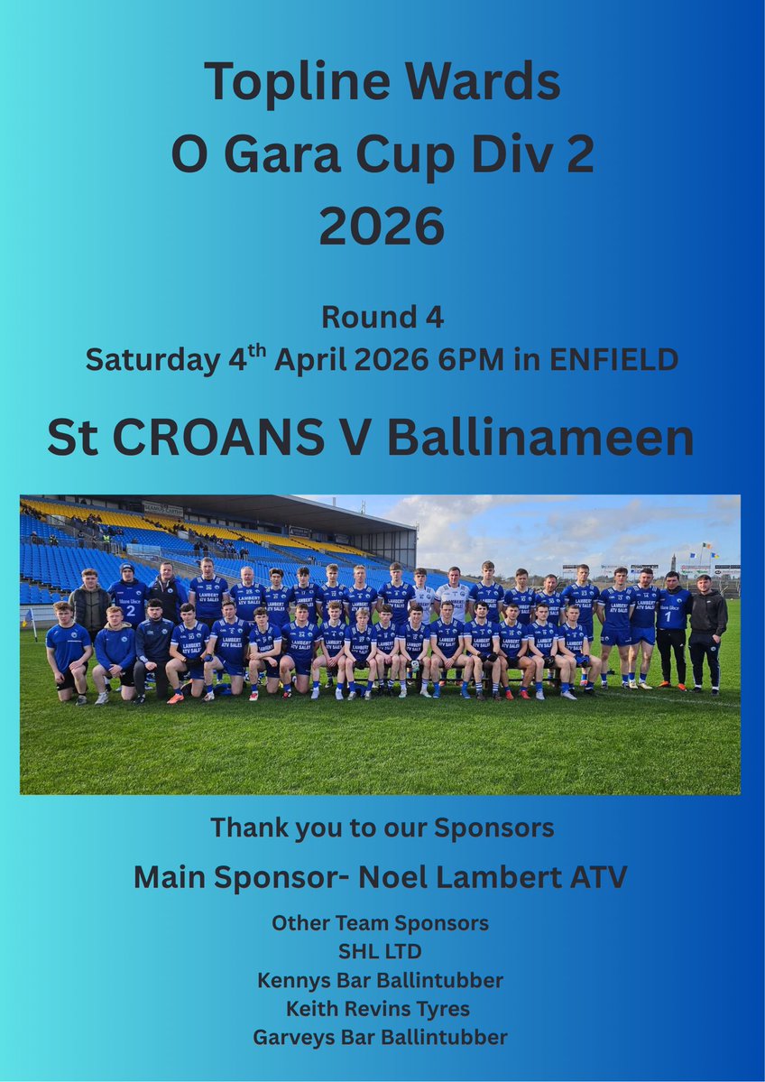St.Croans GAA & LGFA tweet media