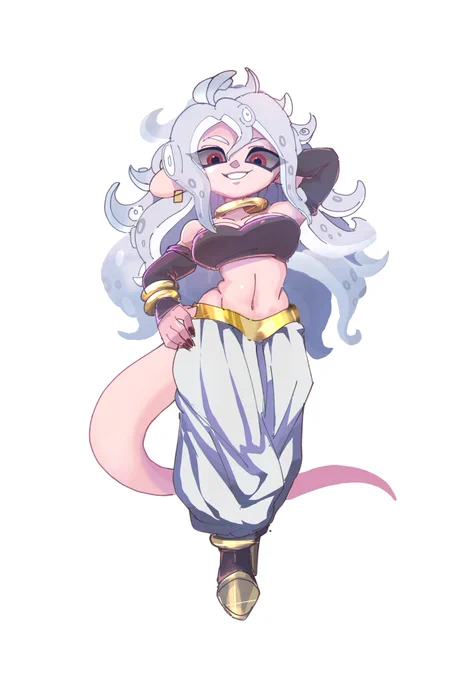 人造人間21号の落書き