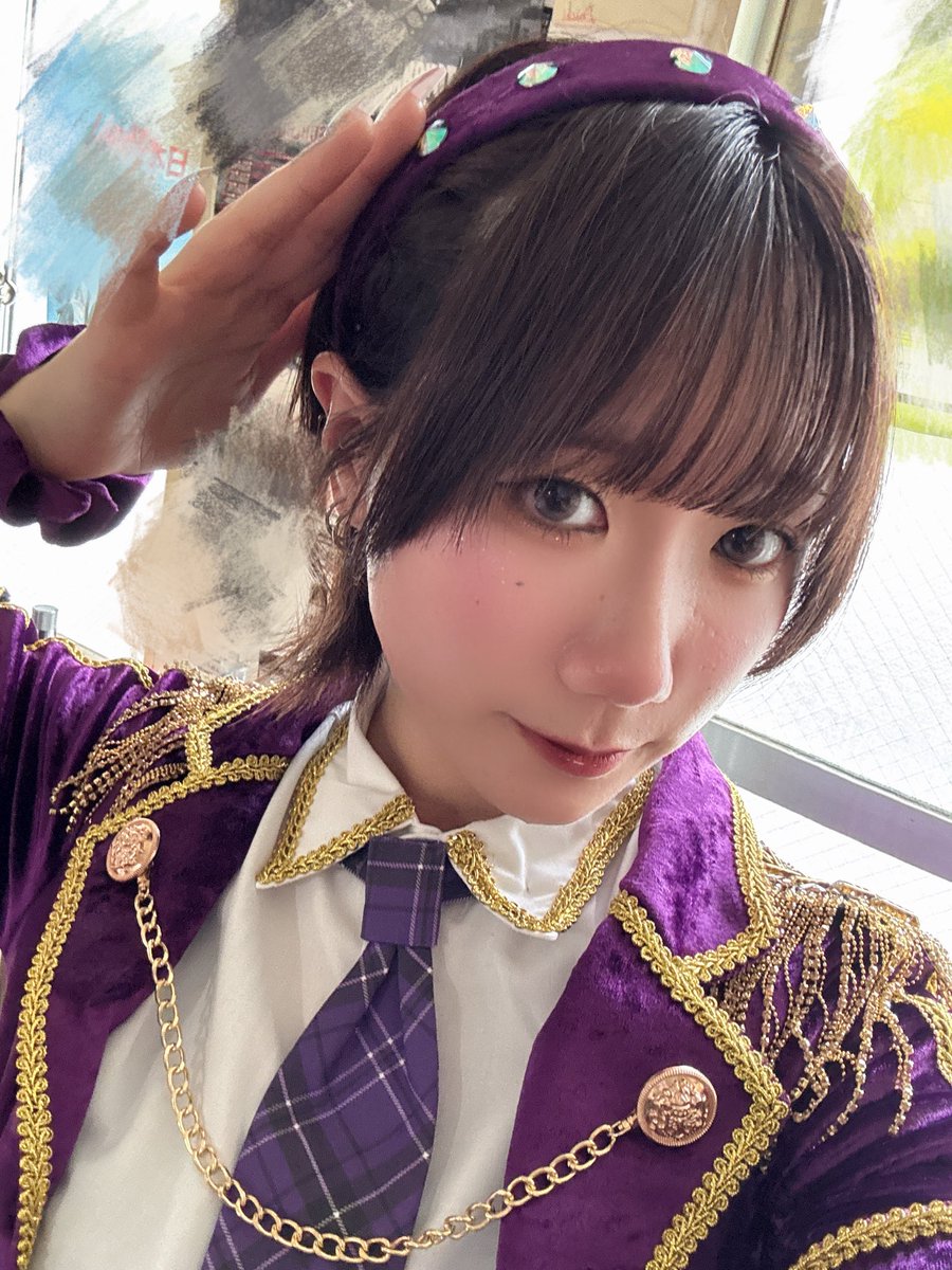 紫宵ゆあ 卒業しました🎓 tweet media