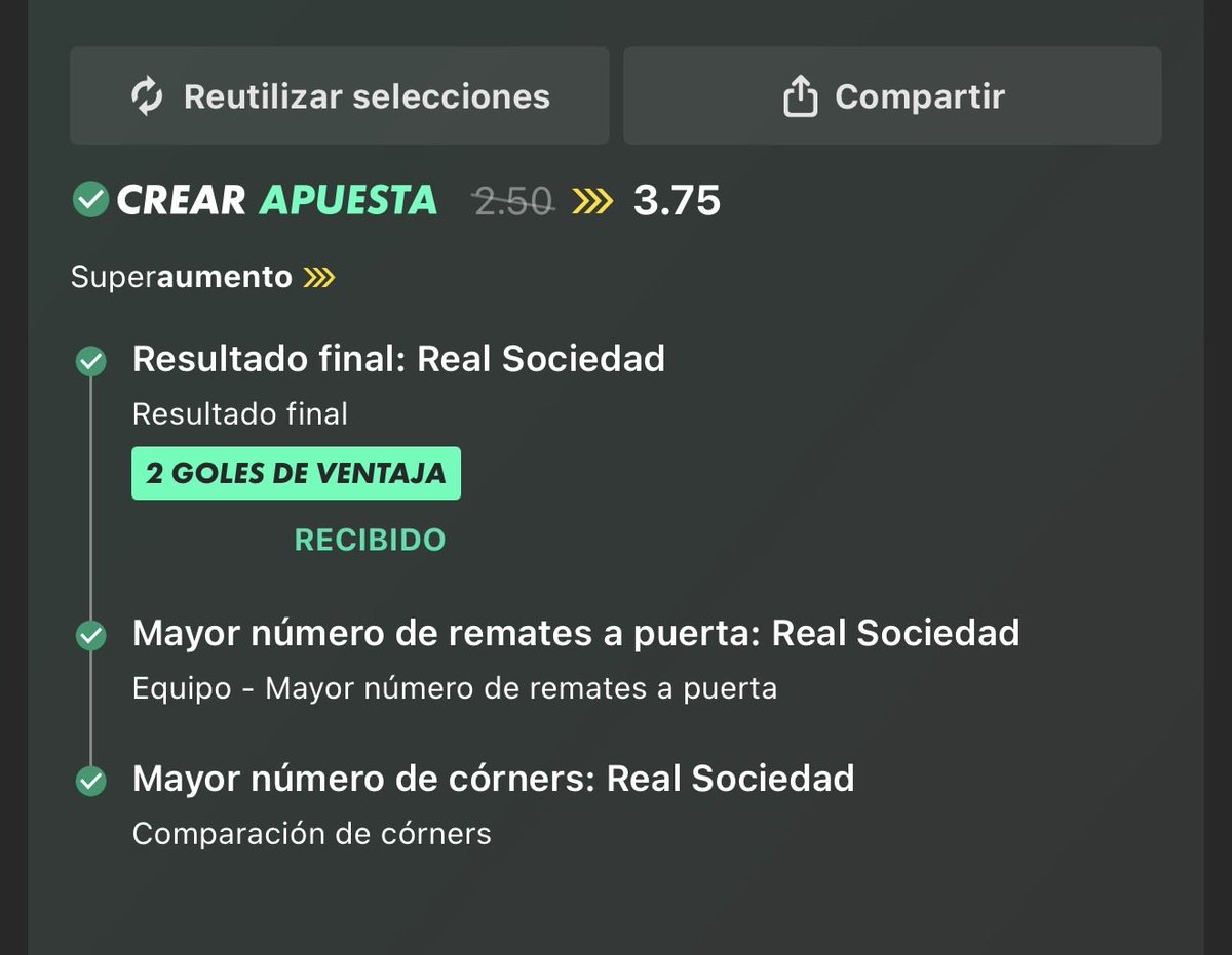 Picks_Online's tweet photo. Funbet cuota 4 ✅

Aumento 3.75 ✅

3/3 picks ✅

Ya han pagado todo!!!  

💚LIKE SI SOIS TEAM PICKSONLINE !!! https://t.co/WsnO5xoFD2